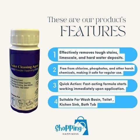 Toilet Hygiene Cleaner 100g (Set of 2)