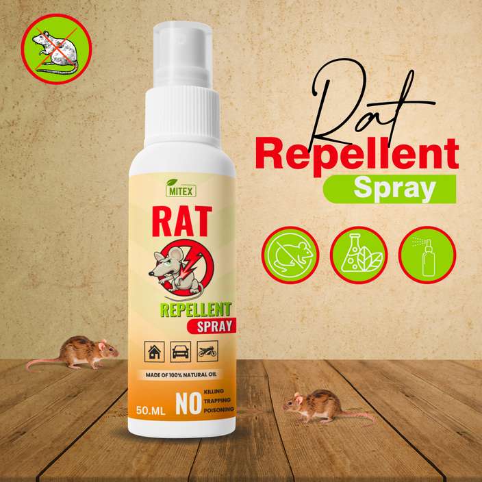 NatureGuard Rat Repellent Spray  (Pack of 3)