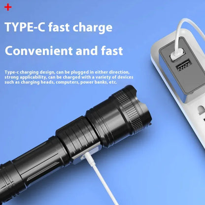 Zoom Power LED Flashlight